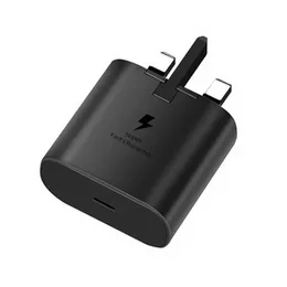 Samsung 25W Travel Charger Adapter UK Plug, Super Fast Type C Charger