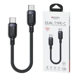 Yesido CA188 60W Dual Type-C to Type-C Cable 30cm