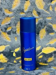 Signature Blue Deodorant Long Lasting Fragrance for Men and Women, Unisex