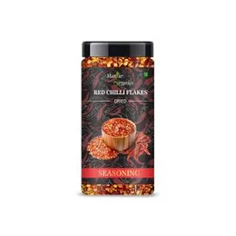 ManHar Organics Red Chilli Flakes Seasoning 80gm Jar