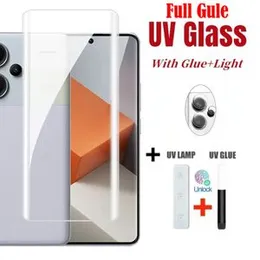 Xmart Full Glue HD Tempered Glass Redmi Note 13 pro+