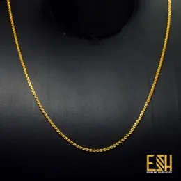 18–24 Inch Gold Plated Guaranteed 1.5MM Diamond Chain for Ladies & Gents