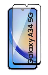 9H Full Glue Edge-to-Edge Tempered Glass for Samsung Galaxy A34 5G