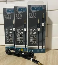 WEVI 3.5mm Male-to-Male Braided AUX Audio Cable