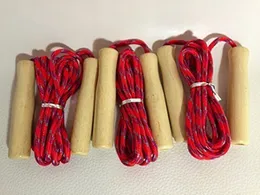 NEW Skipping Rope Wooden Handle Skipping Rope  For Students Fitness Training Sport Game