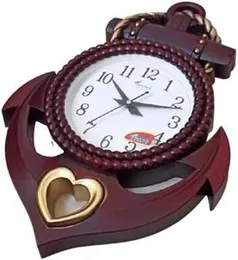 Siddharth Wall Clock Wood Colour 9-inch Children Room Wall Clock Living Room Round Silent Clock Bedroom Simple Pointer Wall Clock Material Plastic