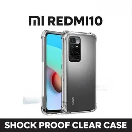 Luxury Transparent ThickBallon Bumper Case For Mi Redmi 10 Crystal Transparent Premium Quality Xiaomi Shockproof Protective Phone Shell Redmi 10 Soft 