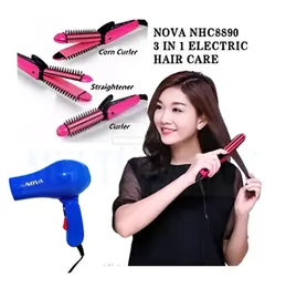 Original Nova 3-in-1 Hair Iron with Hair Dryer