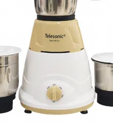 TL-Sigma Mixer Grinder 600W - 3 Stainless Steel Jars 3 Speed Settings Overload Protection ABS Body Chutney Wet Dry Grinder