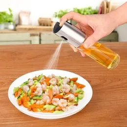 100ml Kitchen Stainless Steel Olive Oil Sprayer Bottle Pump Oil Pot Leak-proof Grill BBQ Sprayer Oil Dispenser BBQ Cookware Tools/Vinegar Olive Oil Sp
