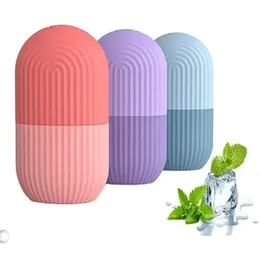 Silicone Ice Roller for Face and Eyes – Glowing Skin Facial Massager