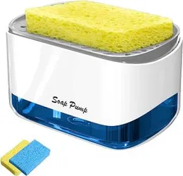 WHITE SOAP PUMP