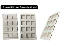 12 Hole Silicone Browine Mold