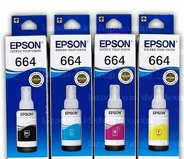 Epson 664 Genuine Ink Bottle Pack â High-Quality Printing Ink