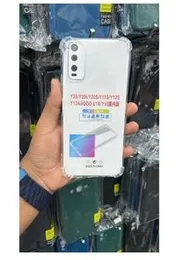 Luxury Thick balloon Transparent Back Cover for Vivo Y20 Y20i Y20s Y12s Y11s