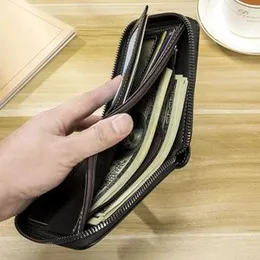 Menâs Card Holder Leather Purse