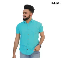 Premium Linen Short sleeve Shirt â Color
