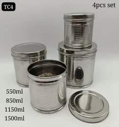 4 pcs containers set