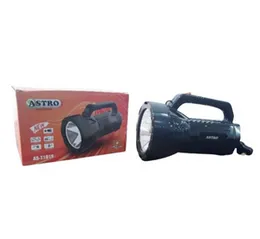 Astro Rechargeable Search Light AS-T1919 10W - High Beam AC/DC Charging Portable Spotlight Emergency Camping Flood Light
