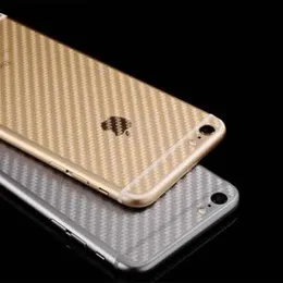 Carbon Fibre back stickers For I Phone 6/6S
