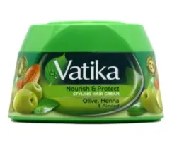 Vatika Naturals Nourish &Protect Style Hair Cream Henna, Almond, Aloe Vera 140ml