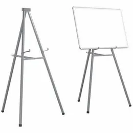 Green & white double Side board with wooden stand