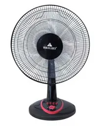 Bright Table Fan BR16-06 16 Inch 47W 3 Blades Oscillation Speed Control New Design