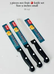 Small DLD 3-piece fruit knife set