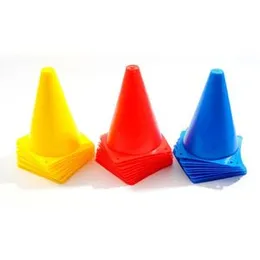9" Inches 10 pcs Plastic Cone Games Athletic Training Cones Better Thickness Accurate Measurements
