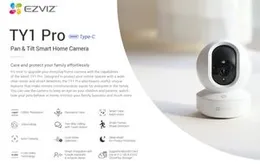 EZVIZ TY1 Pro 1080P/2MP - Pan & Tilt Smart Home Camera