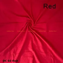 Red Ideal for Modern wears, shirts, pants, frocks, tops, Abaya Double Cotton