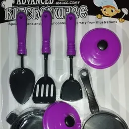 kitchen 7pcs cookware toys  set for kids