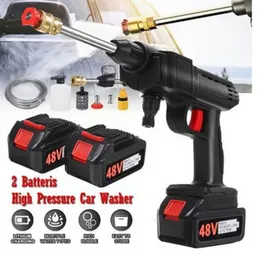 Cordless Powerful Pressure Washer, Portable High Power Washer with 2 Rechargeable Batteries