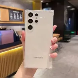 Samsung Galaxy S23 Ultra Shockproof Silicone Phone Case Transparent Protection Back Cover