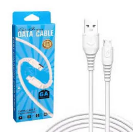 White Micro USB Data Cable 1M USB 2.0 480Mbps Charging Sync Cord Android Phone Tablet Compatible Universal Replacement Cable Fast Data Transfer Durabl