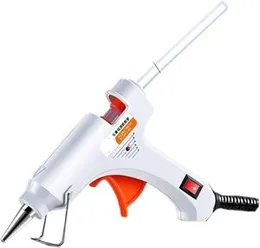 Portable Hot Melt Glue Gun Kit with Safety Lock and 2 Glue Sticks, High Quality, Durable Glue Gun, Quick & Secure Adhesive Tool for Crafts & Repairs