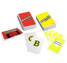 Scattergories The Card Game - The Fun, Fast Paced Game of Categories
