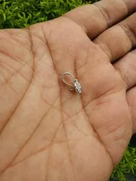 Gold Color & Oxidized Indian Traditional Non-Piercing Nose Pin and Nose Ring for Women & Girls