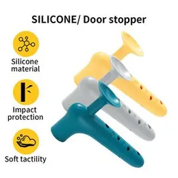 Silicone Door Stopper Anti-Collision, Adhesive Door Stopper