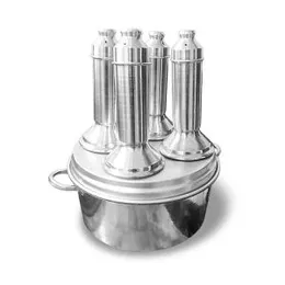 Aluminum Pittu Maker (4 In 1)