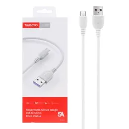 TRANYOO T X3V USB to Micro Data Cable | Honeycomb Texture Design, Durable & Fast