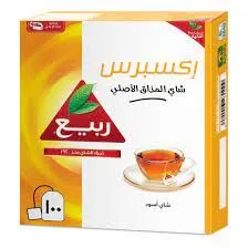 Rabea Express Original Taste Tea ( 100 Bags. )  tea powdrer bgs original
