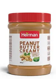 Herman Peanut Butter Creamy 340â¯g