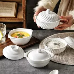 Ceramic Soup Pot With Lid