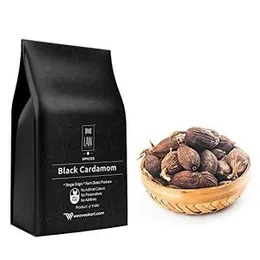 looms & weaves - Whole Black Cardamom - 200 gm