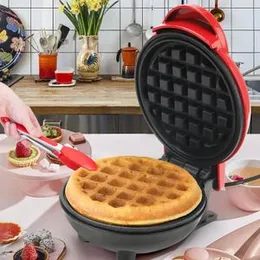 Mini Round Waffle Maker, Classic Waffle Maker for Christmas Gifts, Pancakes, Biscuits, Chaffle, Snack, Belgian Waffles