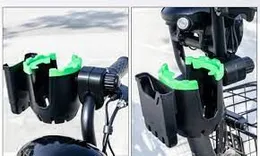Universal Motorcycle & Bike Cup Holder | Adjustable Water Bottle & Drink Holder with Anti-Slip Grip for Motorcycles, Bicycles & Mountain Bikes