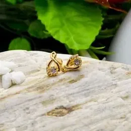 Gold Plated Musical Symbol Earring For Women.