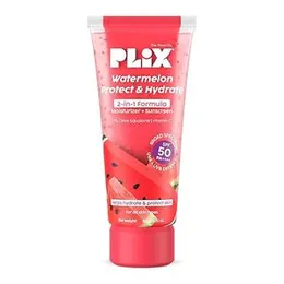 PLIX - THE PLANT FIX Watermelon Protect & Hydrate 2 in 1 formula Moisturizer + Sunscreen | Lightweight Hydration | With SPF PA 50 ++++ | UVA & UVB pro