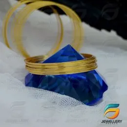 Gold Plated Guarantee Thin Bangle 24 PCS for Women Fashion Jewelry Gift.